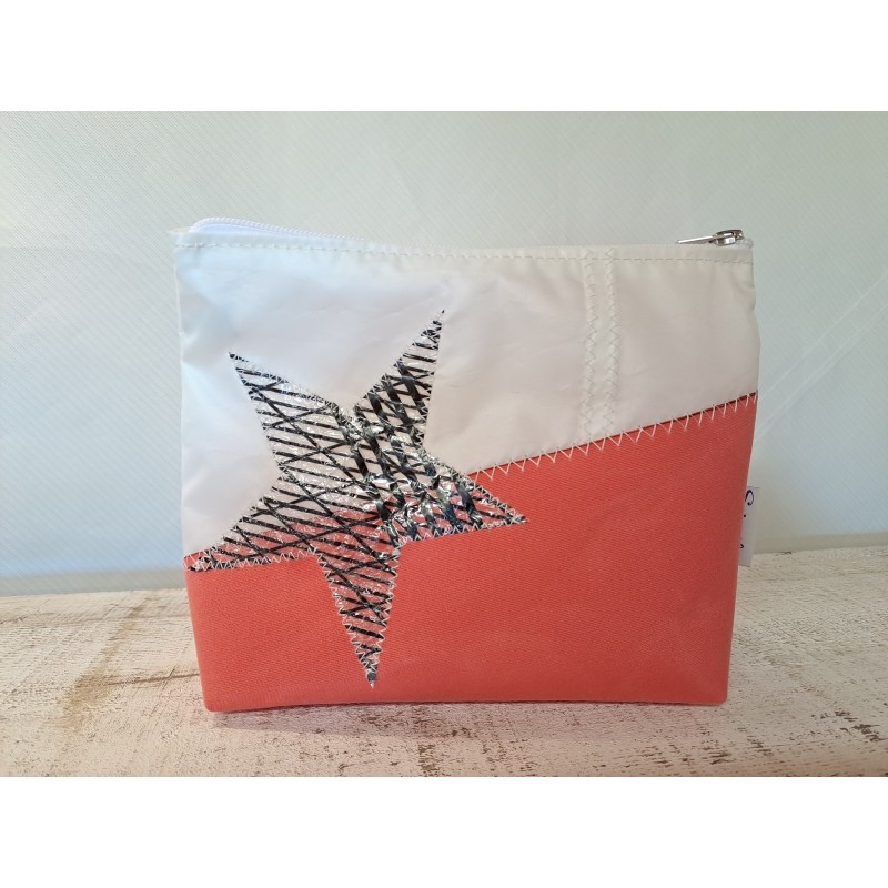 Pochette voile de bateau recyclée