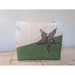 Pochette voile de bateau recyclée