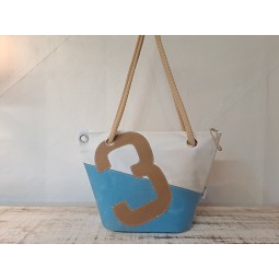 Sac à mains en voile de bateau recyclée