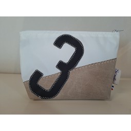 Pochette en voile de bateau recyclée