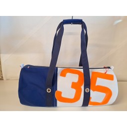 Sac Bagage en voile de bateau recyclée.