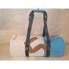 Sac Bagage en voile de bateau recyclée.