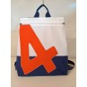 Sac à dos en voile de bateau recyclée
