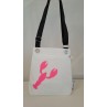 Pochette bandoulière en voile de bateau recyclée