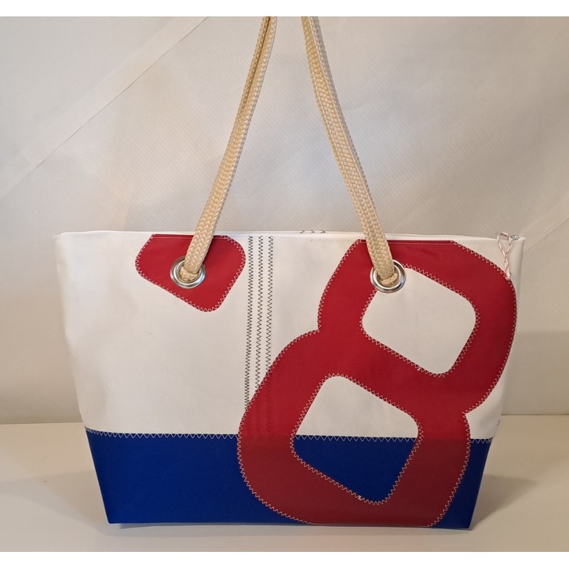 Cabas en voile upcycling