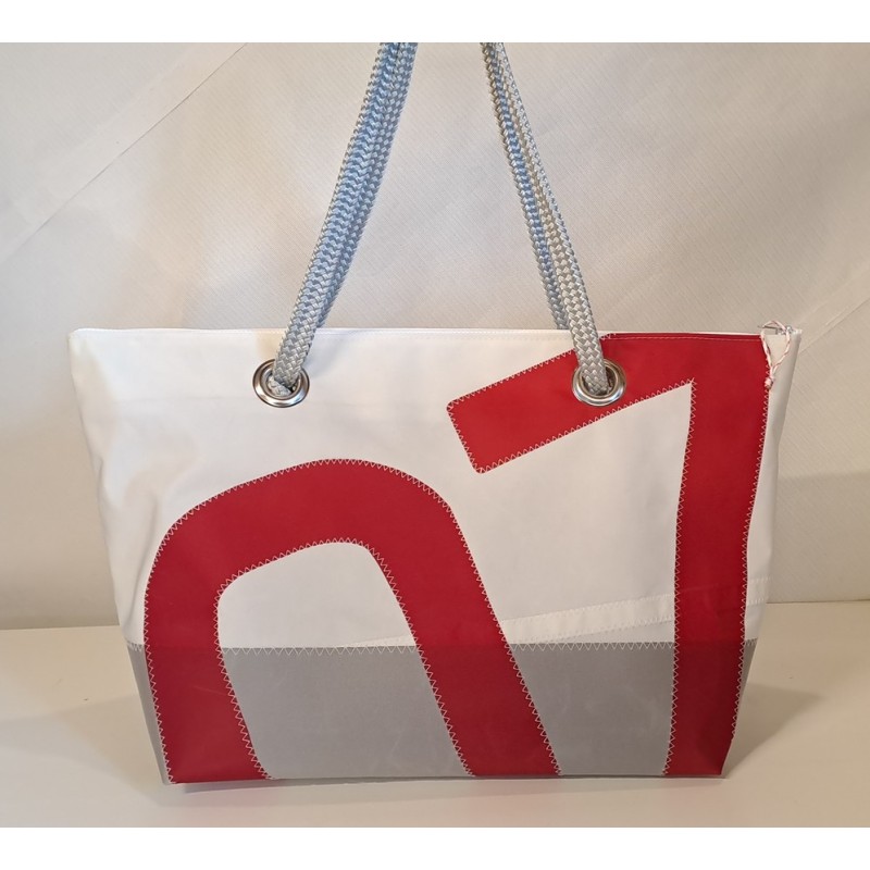 Cabas en voile upcycling