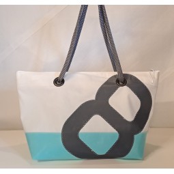 Cabas en voile upcycling