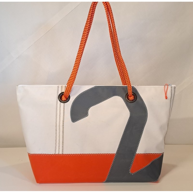 Cabas en voile upcycling