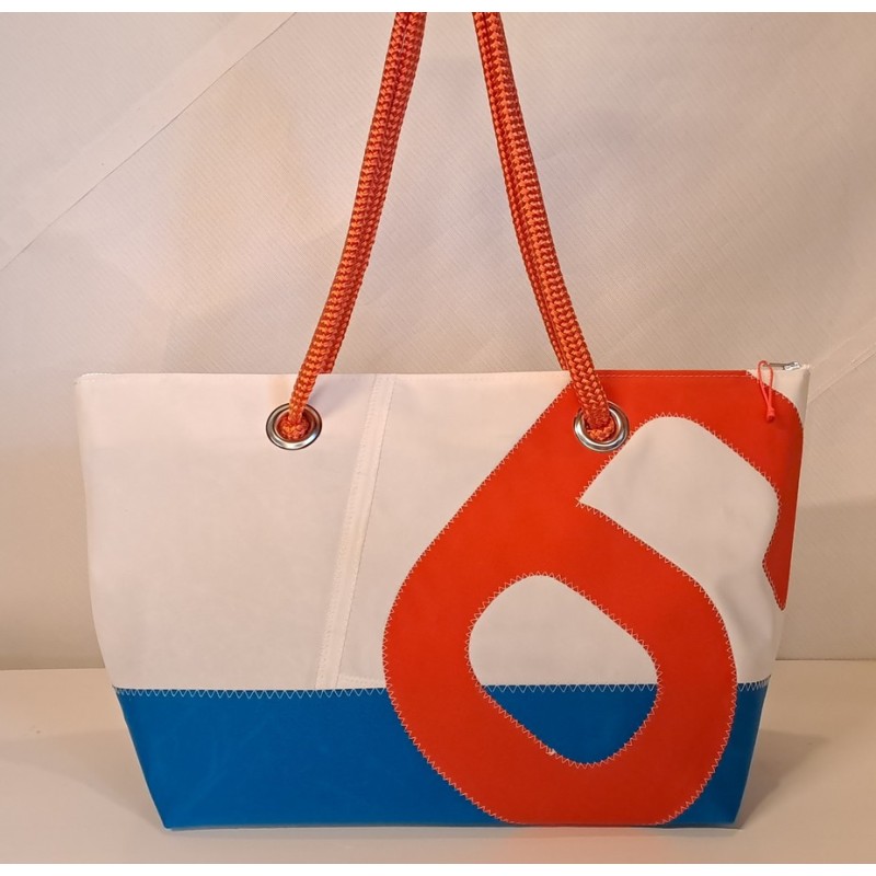 Cabas en voile upcycling