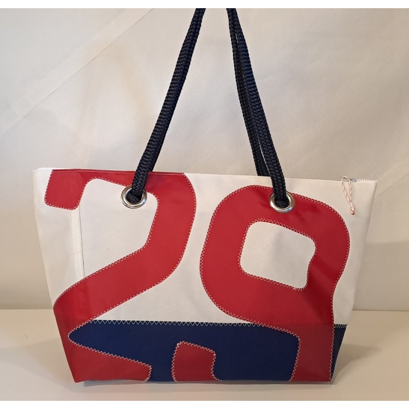 Cabas en voile upcycling