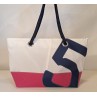 Cabas en voile upcycling