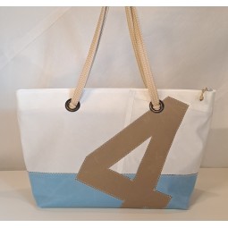 Cabas en voile upcycling