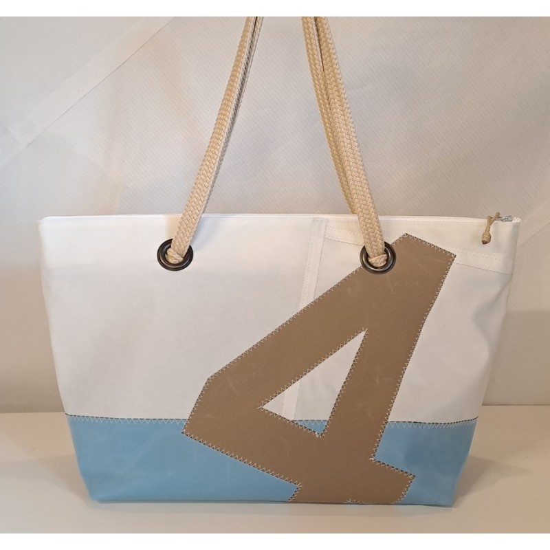 Cabas en voile upcycling