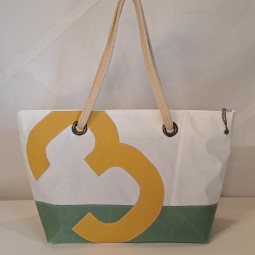 Cabas en voile upcycling