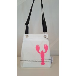 Pochette bandoulière en voile de bateau recyclée
